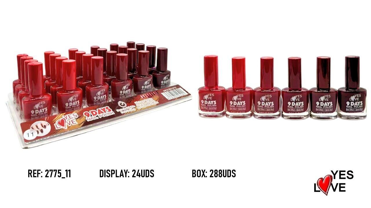 Nagellack 9 Tage Haltbarkeit Ref: 2775_11