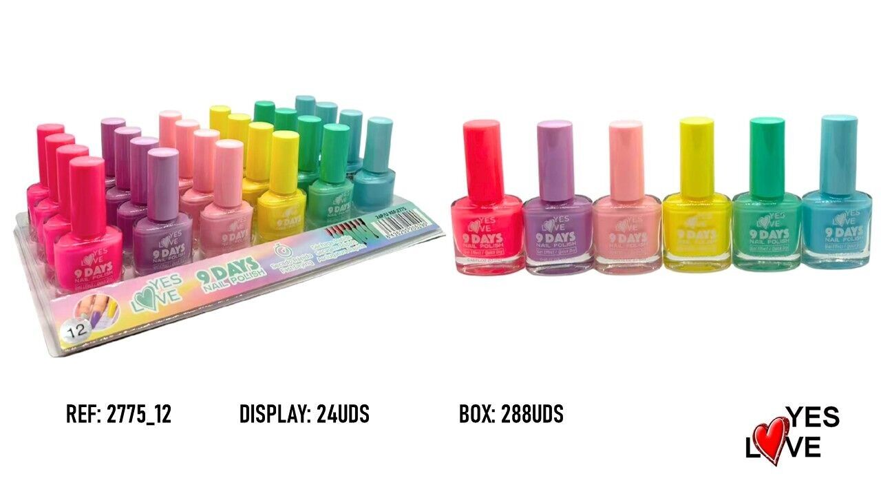 Nagellack 9 Tage Haltbarkeit Ref: 2775_12