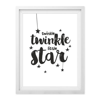 Twinkle Twinkle I Wall Art Print A4 and A3