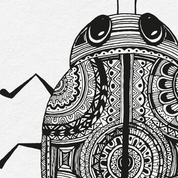 Love Bug Wall Art Print A4 et A3 3