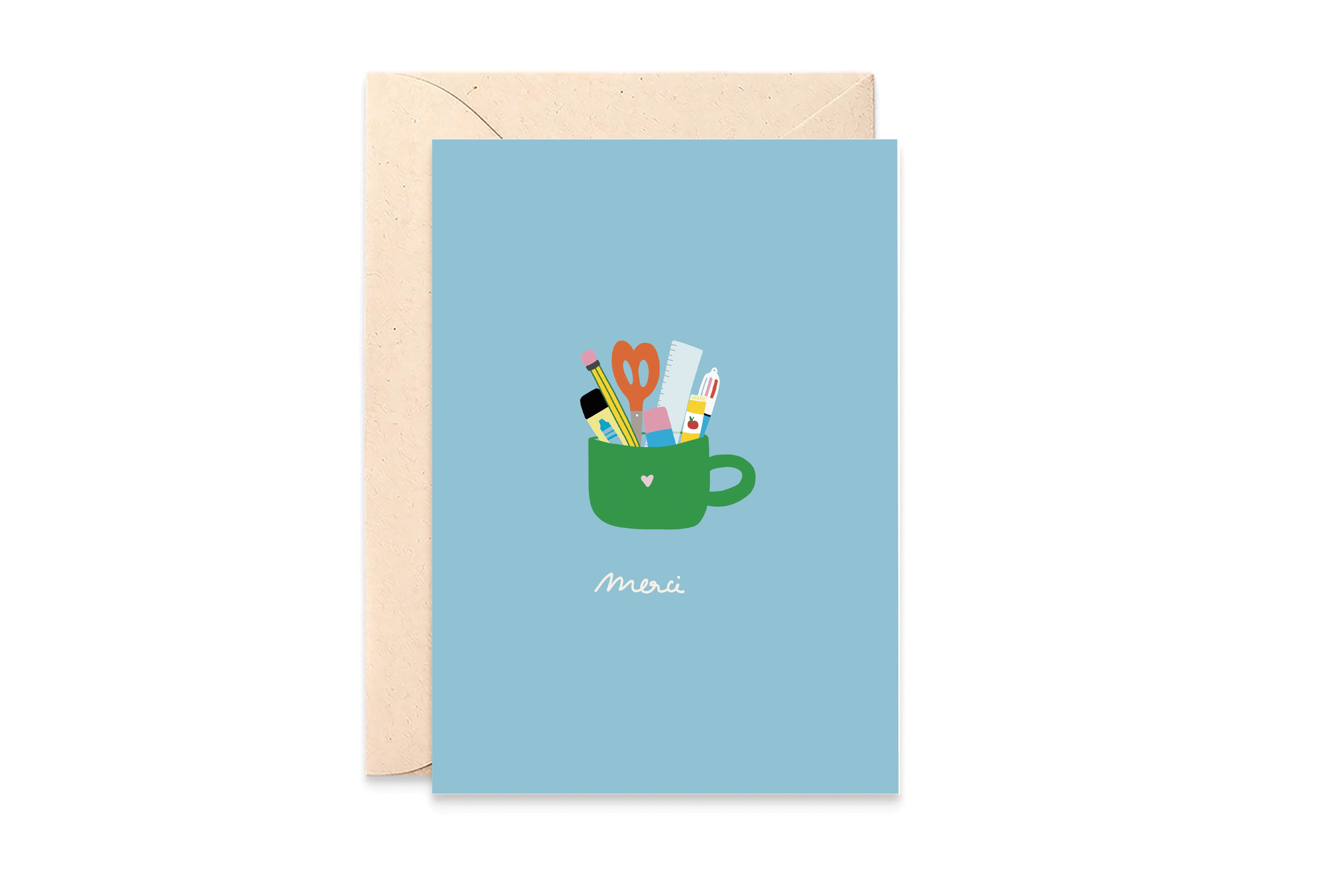 Dankeskarte für Lehrer/innen – Dankeschön