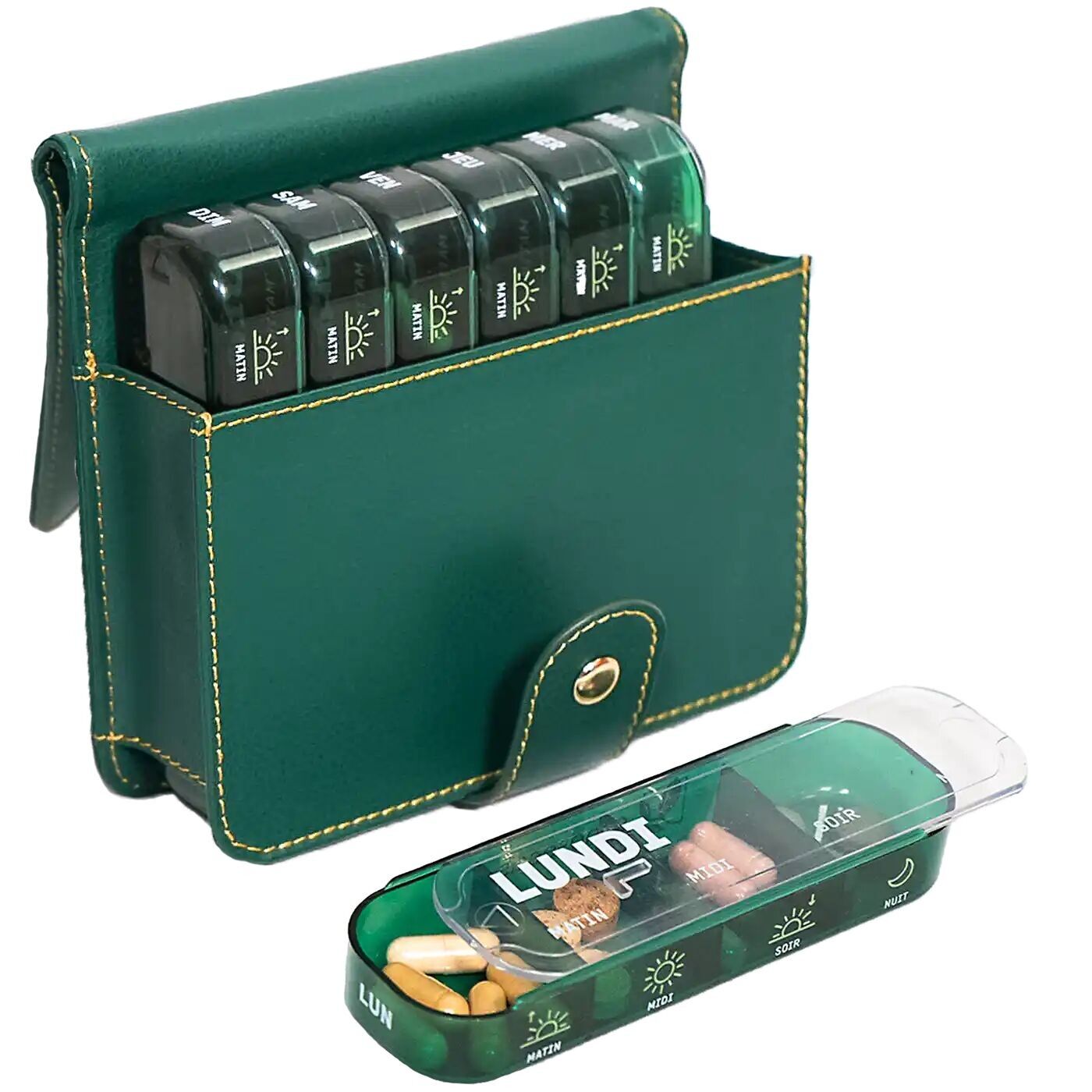 Pilulier Hebdomadaire 7 jours