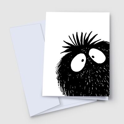 Peekaboo card