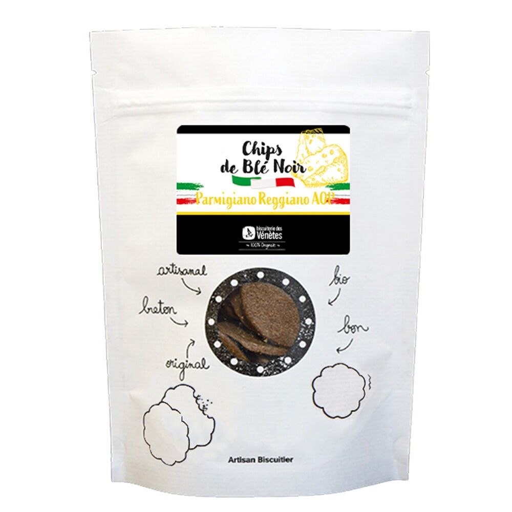 Buchweizenchips, Parmigiano Reggiano g.U.