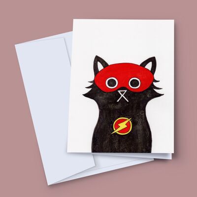 Flash cat card