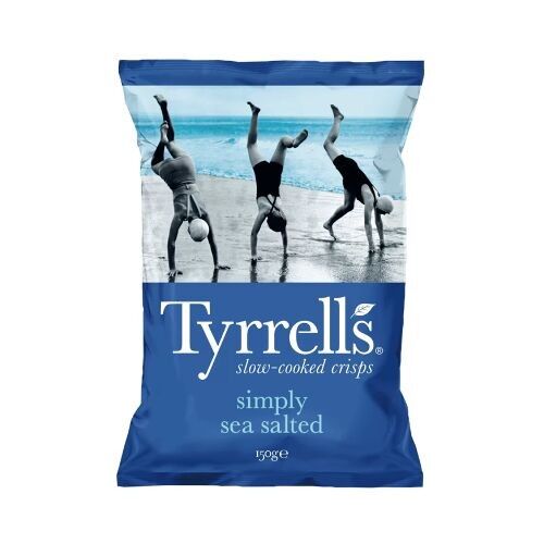 Tyrrells Leicht gesalzene Meersalz-Chips 150 g