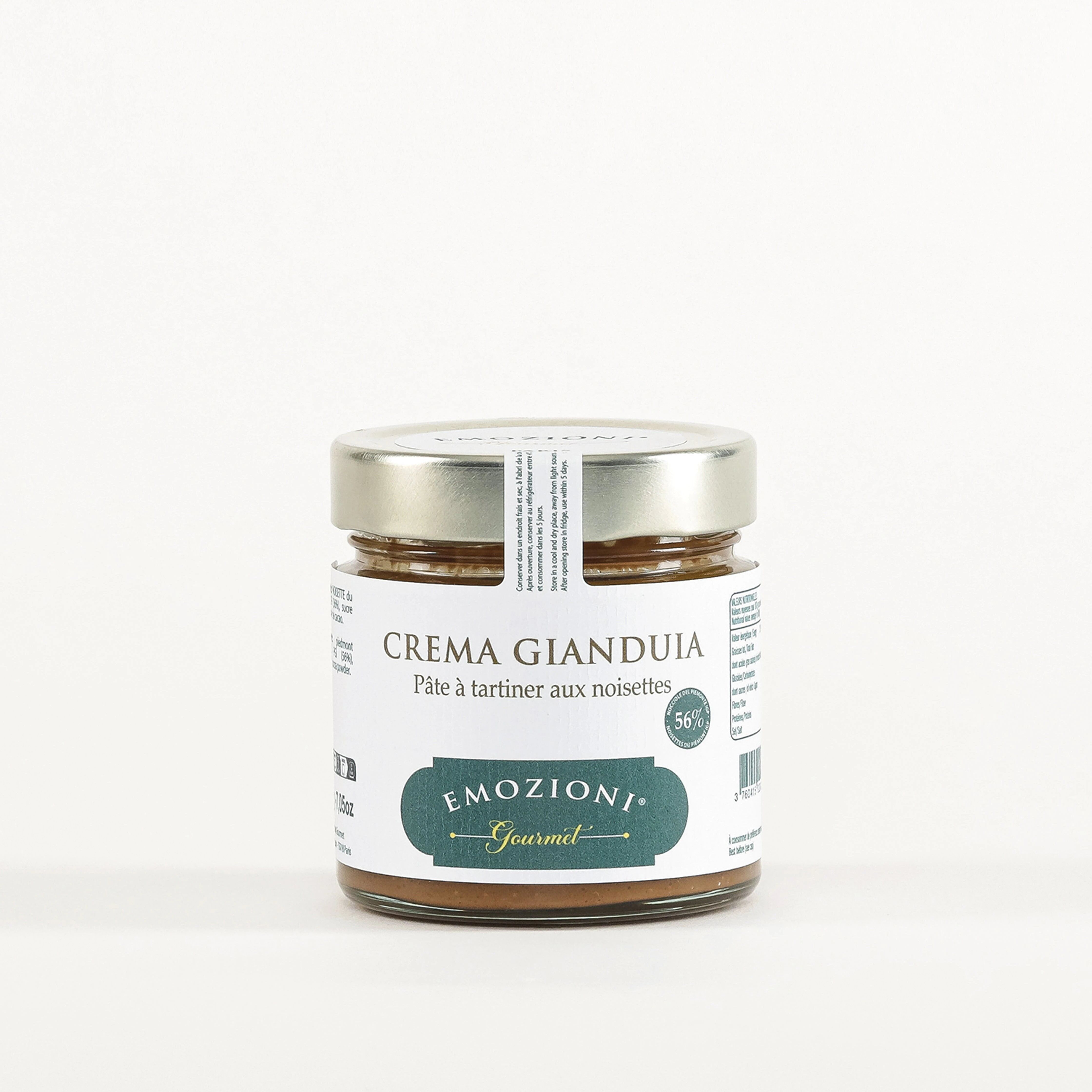 Gianduia - pâte à tartiner aux noisettes du Piémont igp 200 g