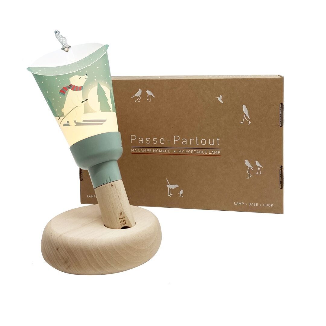 5-in-1 Portable Ski Bear Lamp