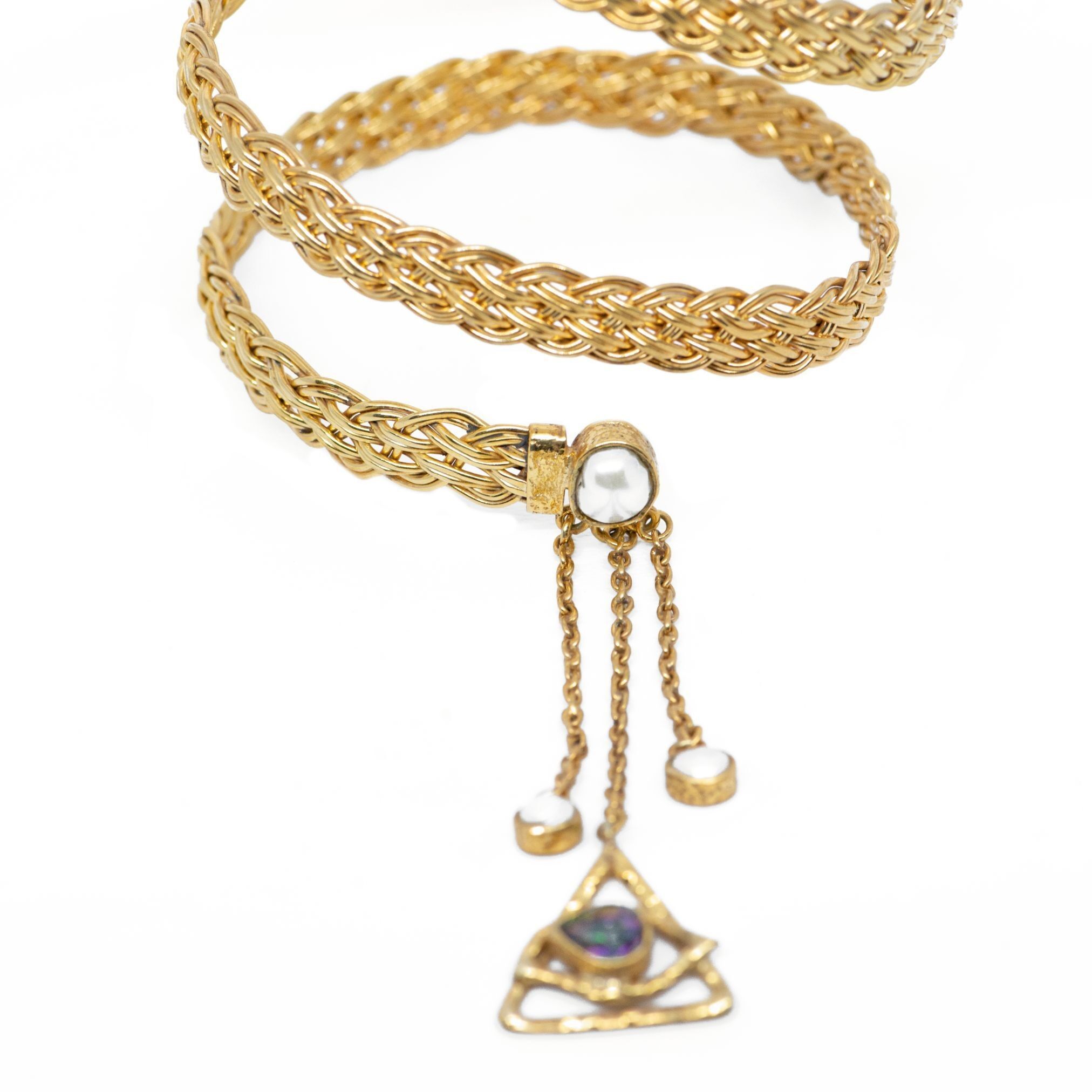 La fascia da braccio intrecciata MYSTIC