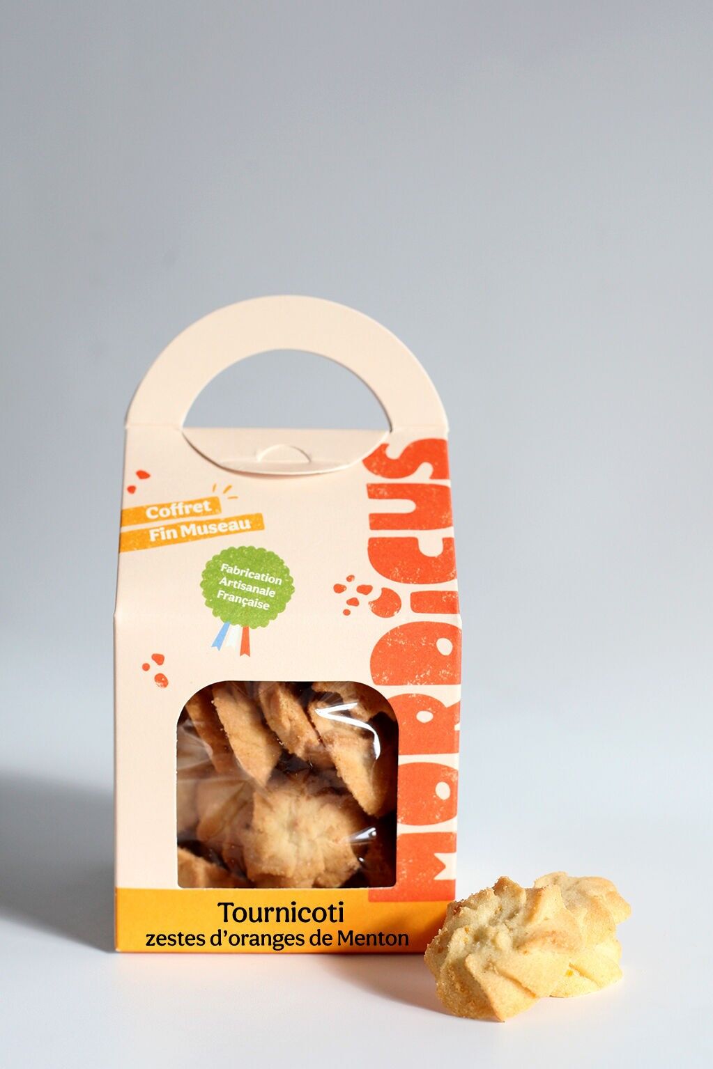 Organic Sweet Biscuits - Orange Tournicoti from Menton