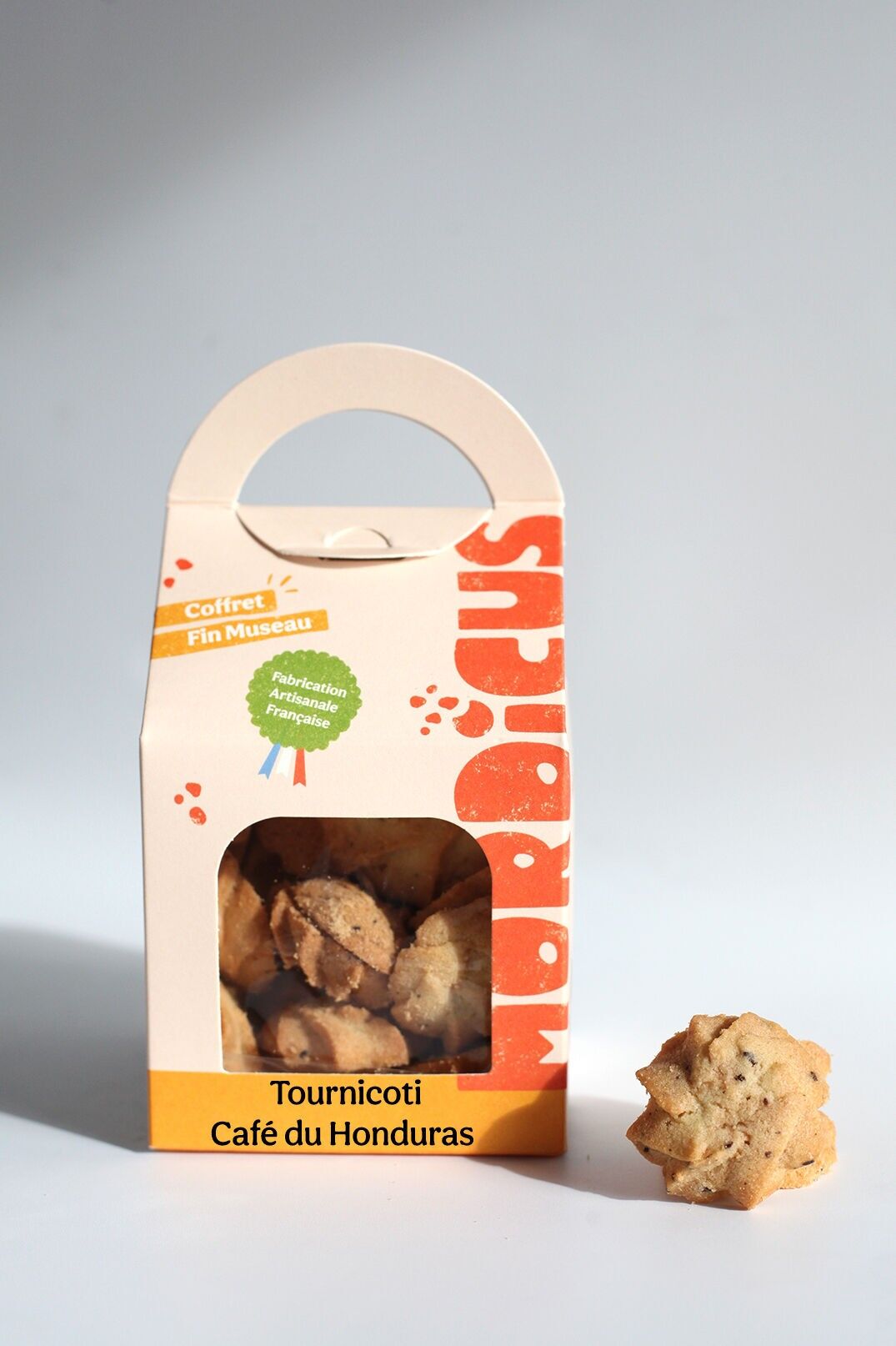 Organic sweet biscuits - Tournicoti coffee from Honduras (pure Arabica & fair trade)