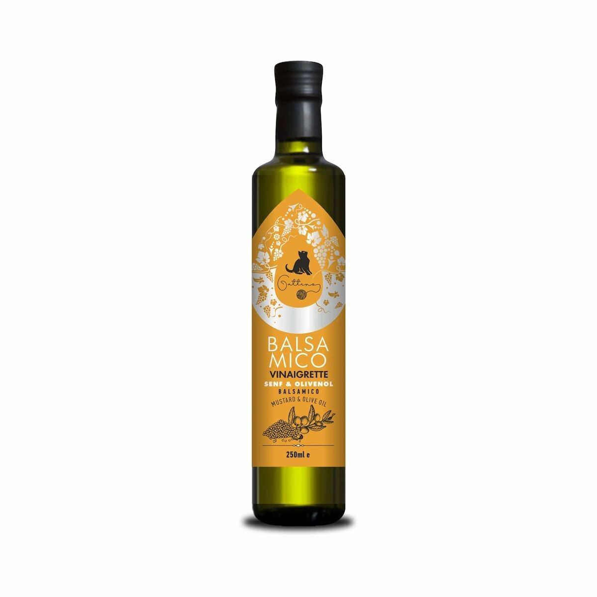 Balsamico-Vinaigrette mit Senf und Olivenöl