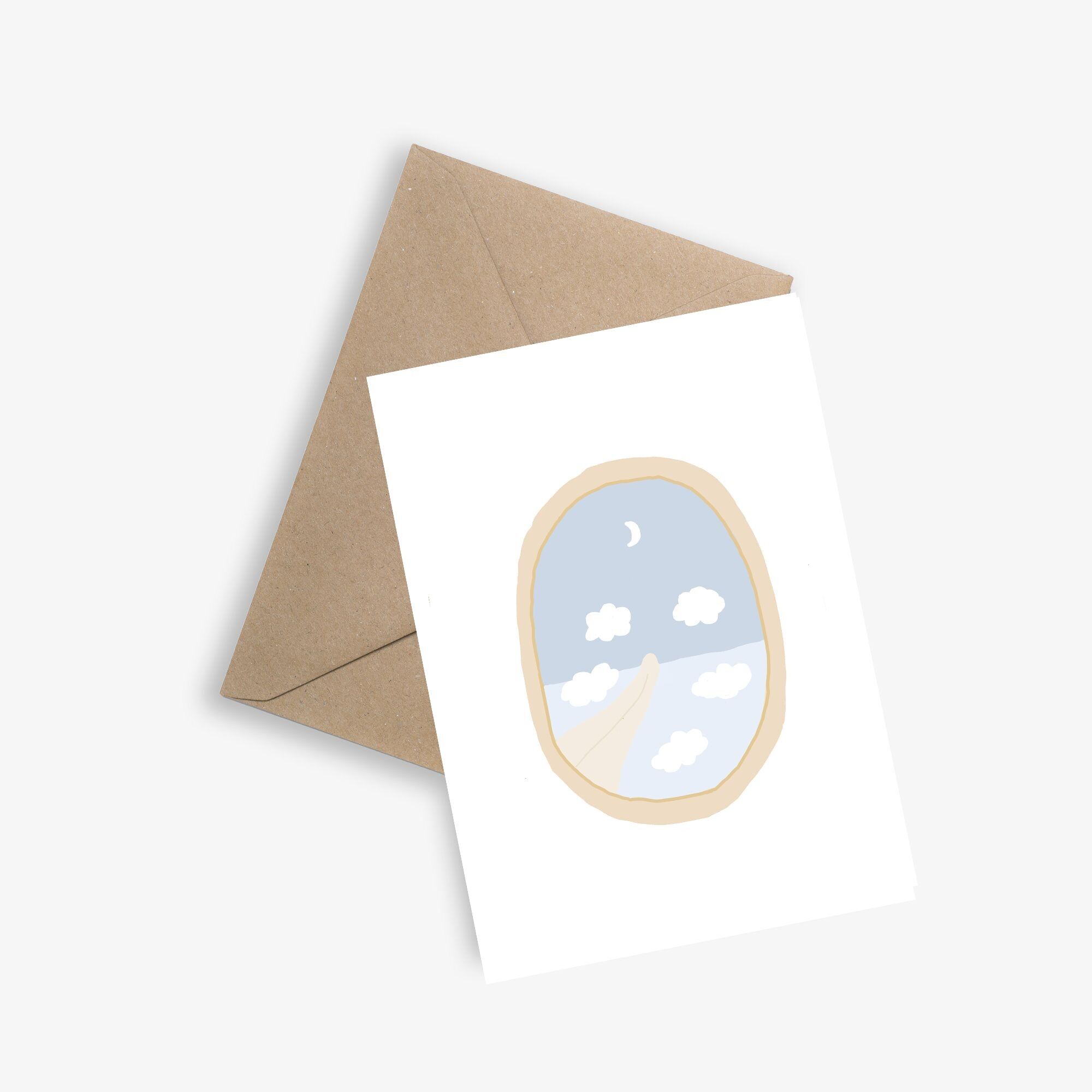 Message Card(s) - In the Clouds