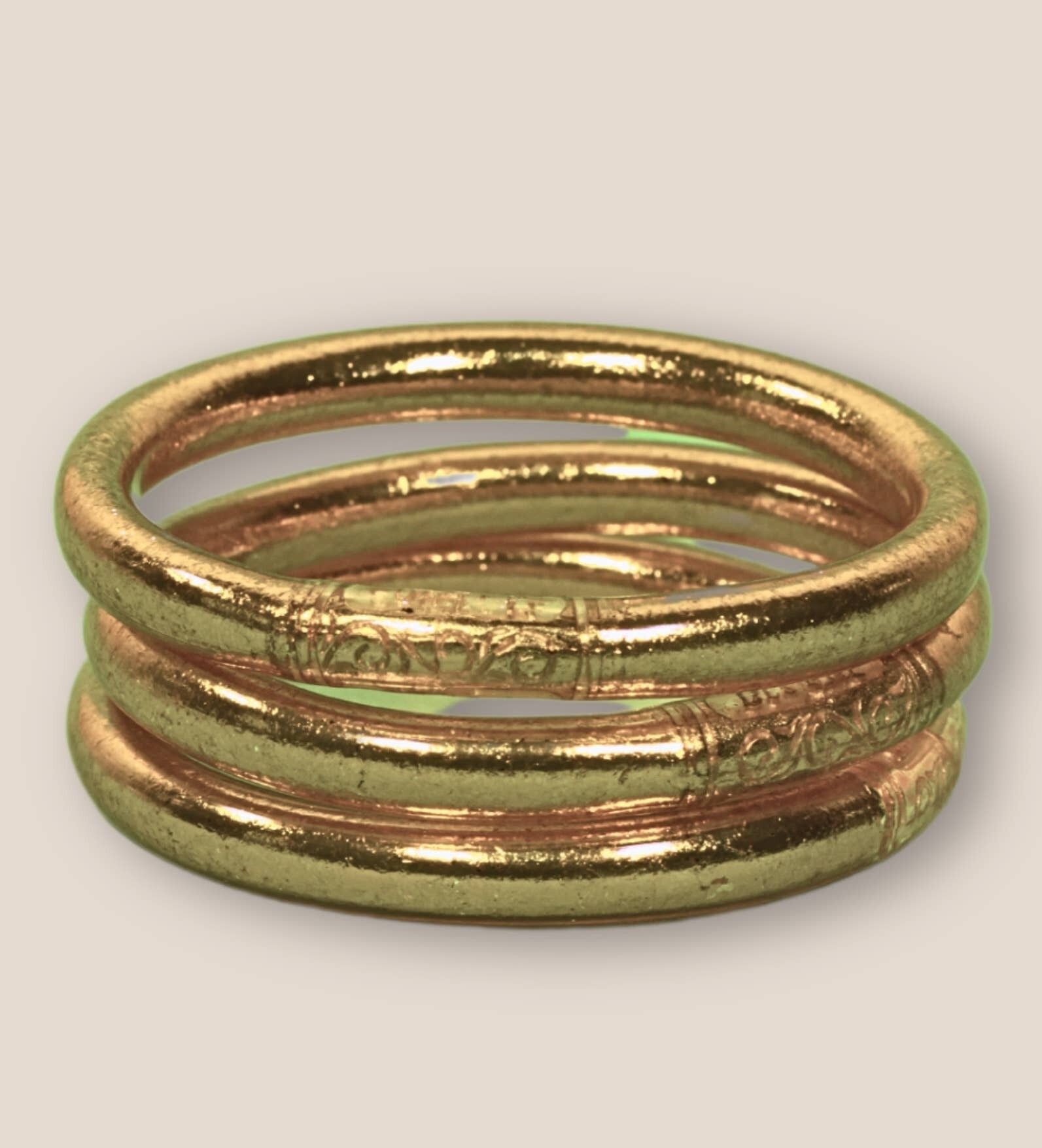 Ikonisches 8-mm-Buddhistenarmband aus Bronze