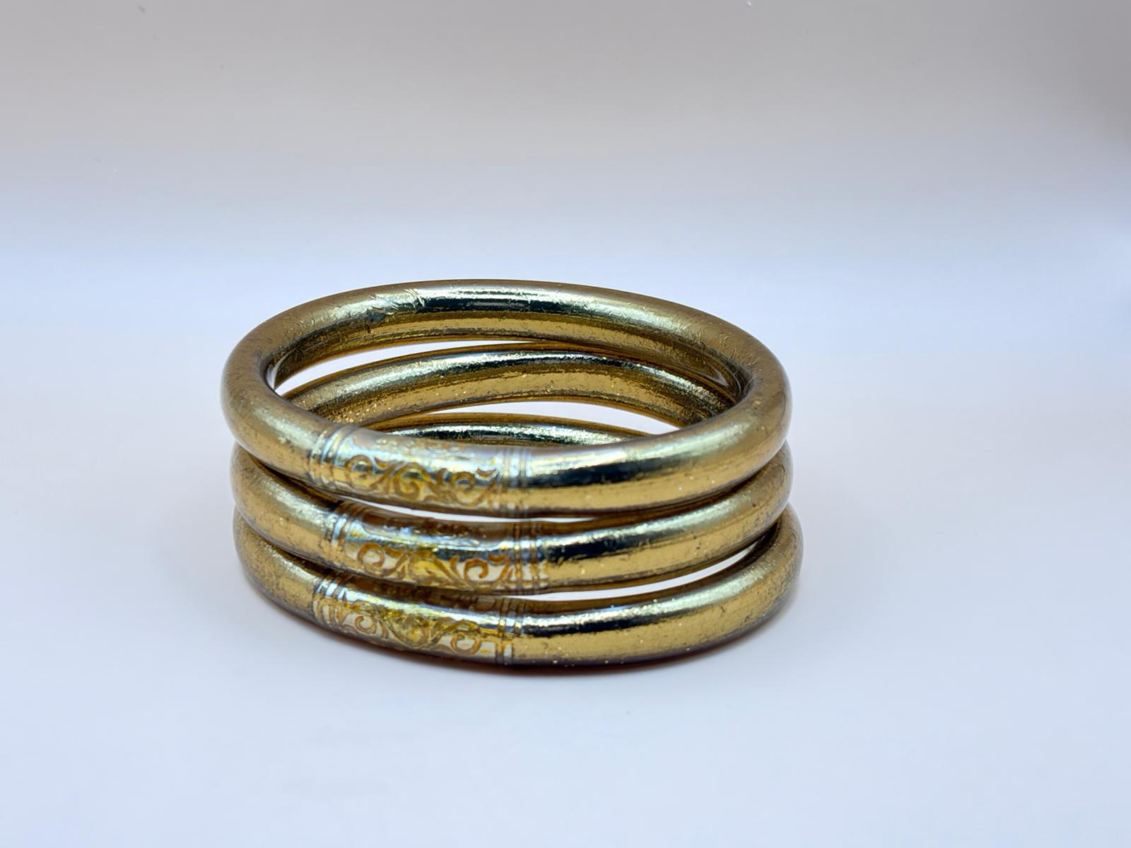 Jonc Bouddhiste 8mm Iconique Bronze