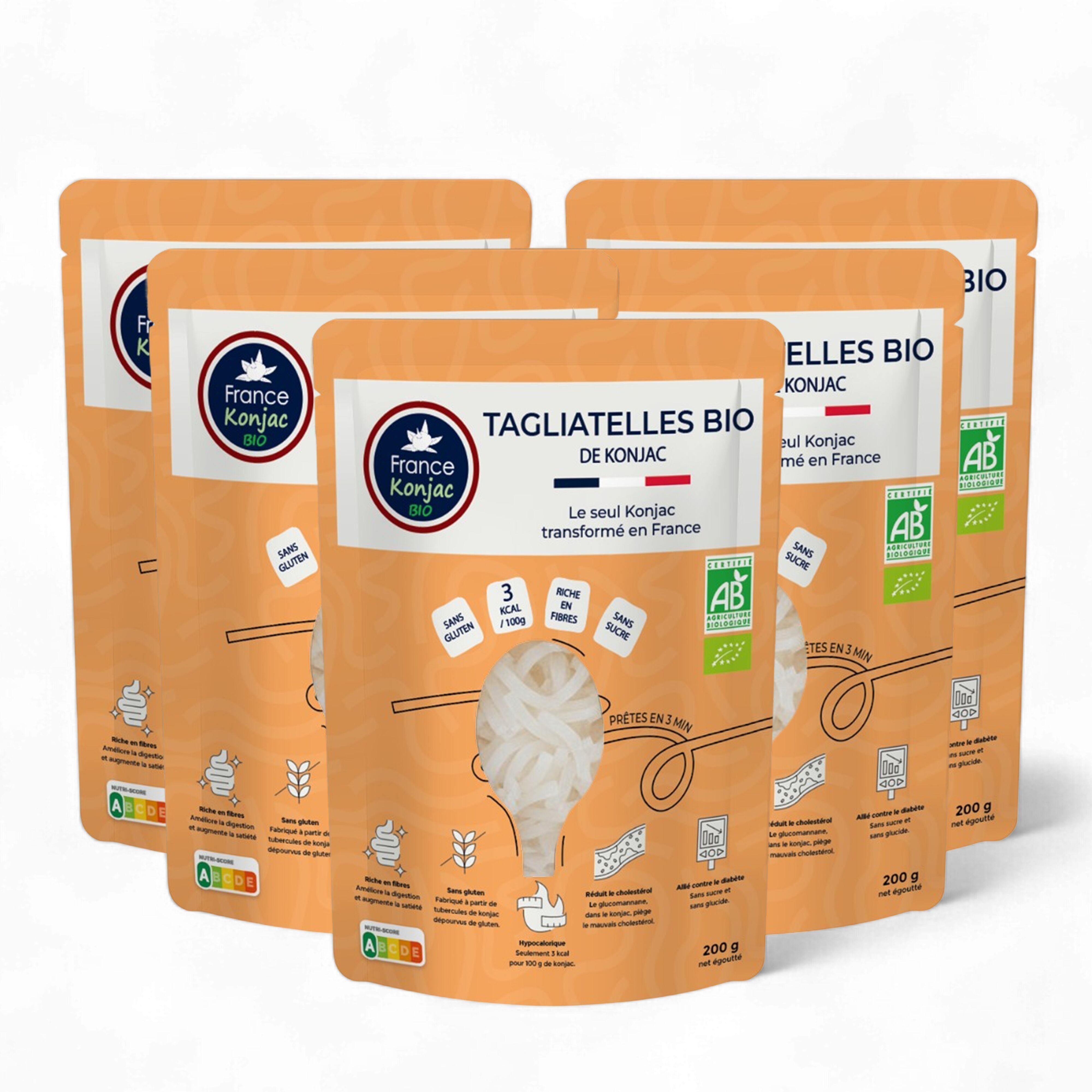 Organic Konjac Tagliatelle