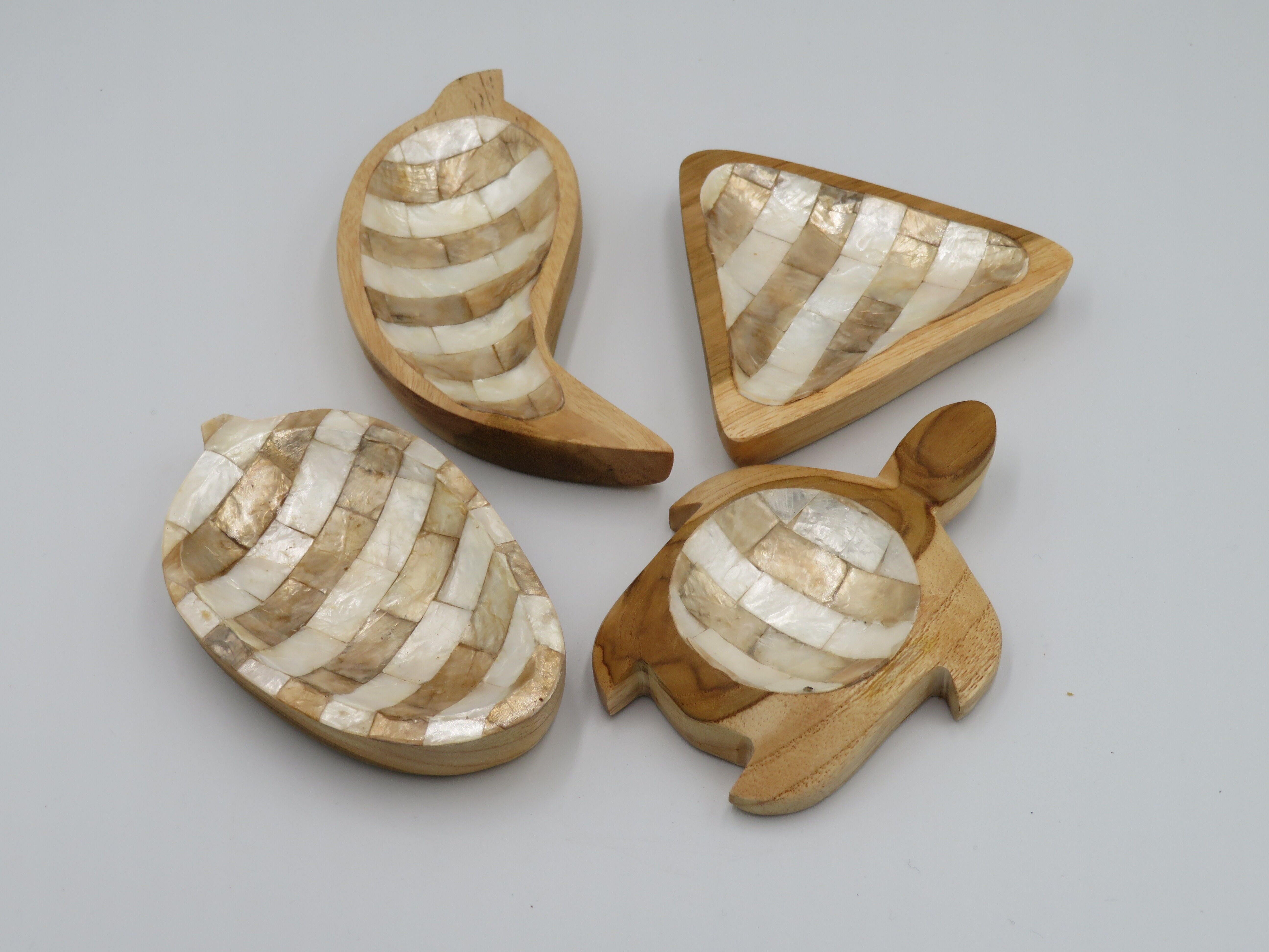 Bols décoratifs Kacangan Capiz Mix