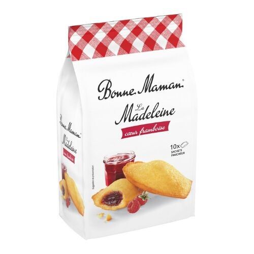 Bonne Maman – Madeleines Cœur Framboise 300g