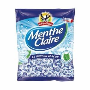 Menthe Claire 125g – Bonbons Menthe Transparente
