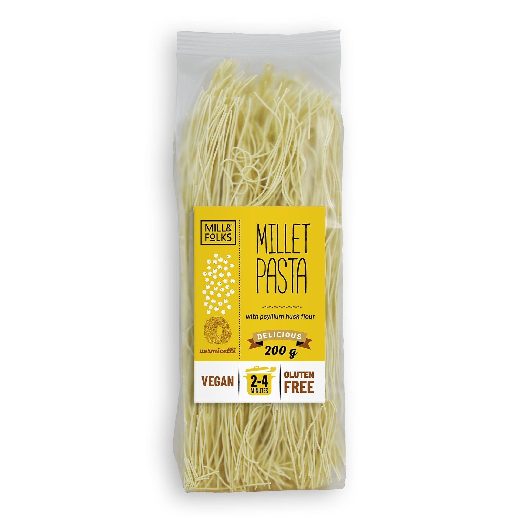 Pasta de mijo vermicelli 200g