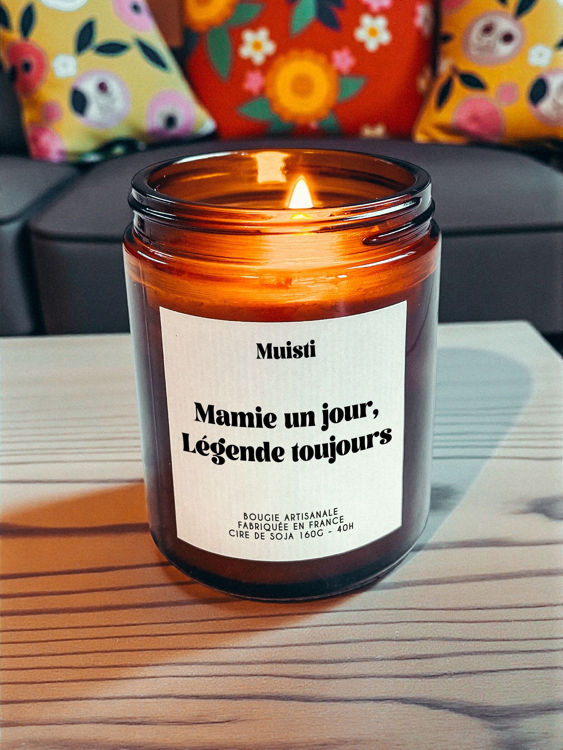 Scented Candle - Once a Grandma, always a legend - Grandmothers' Day