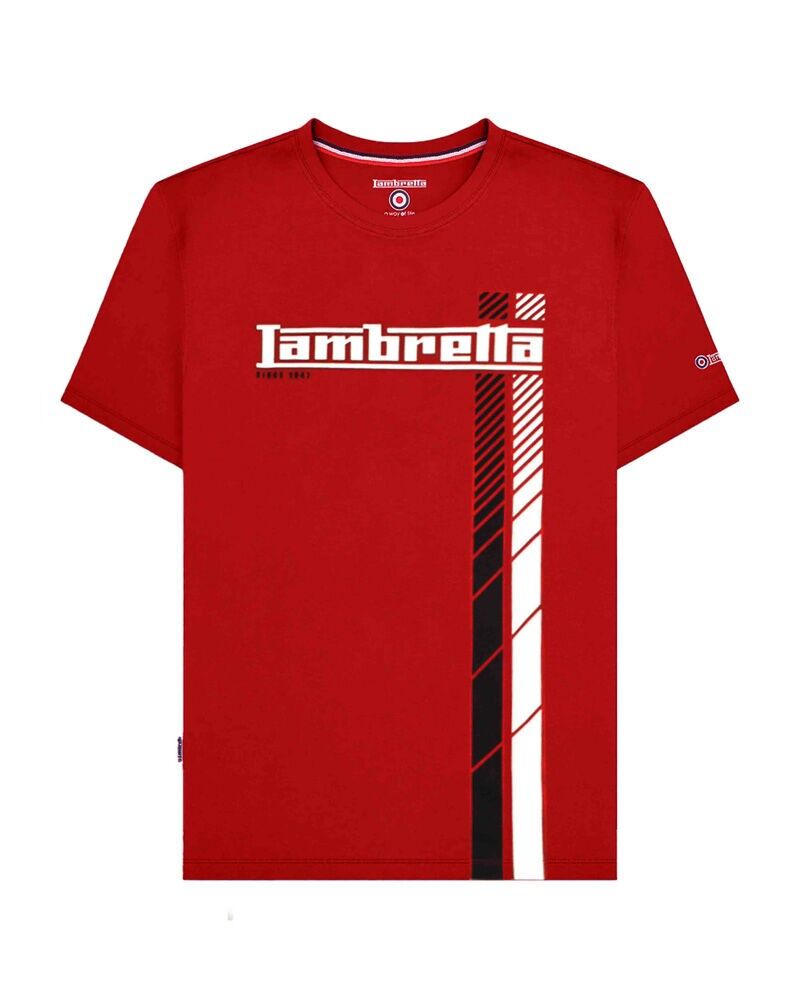 Fade Racing Stripe Tee SS26