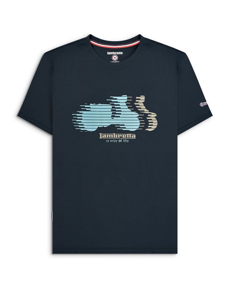 Scooter Blur Tee Navy SS26