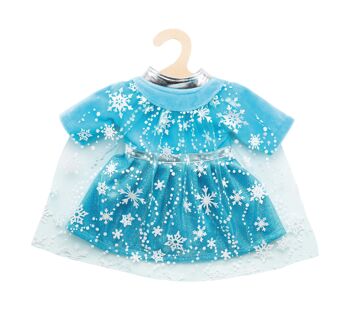 Manteau de poupée "Ice Princess" avec cape, taille. 28 à 35 cm 2