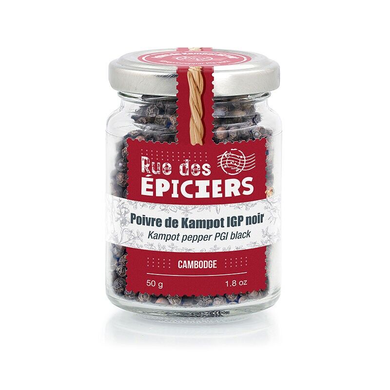 Kampot-Pfeffer g.g.A. schwarz, 50 g