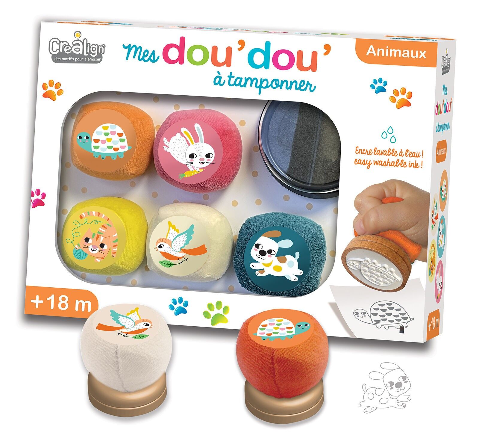 Meine Stofftiere zum Abstempeln