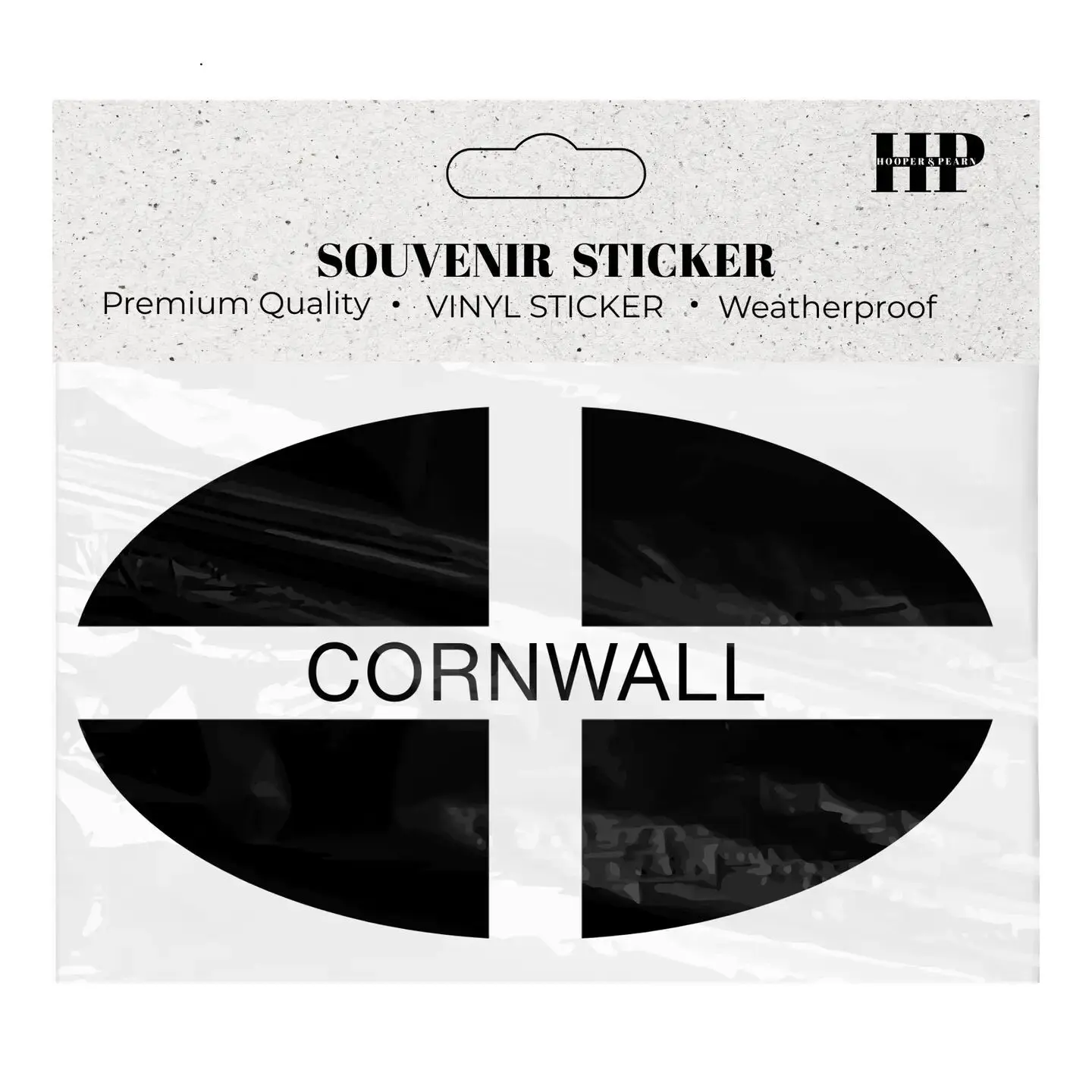 Buy wholesale Packaged Cornwall Sticker