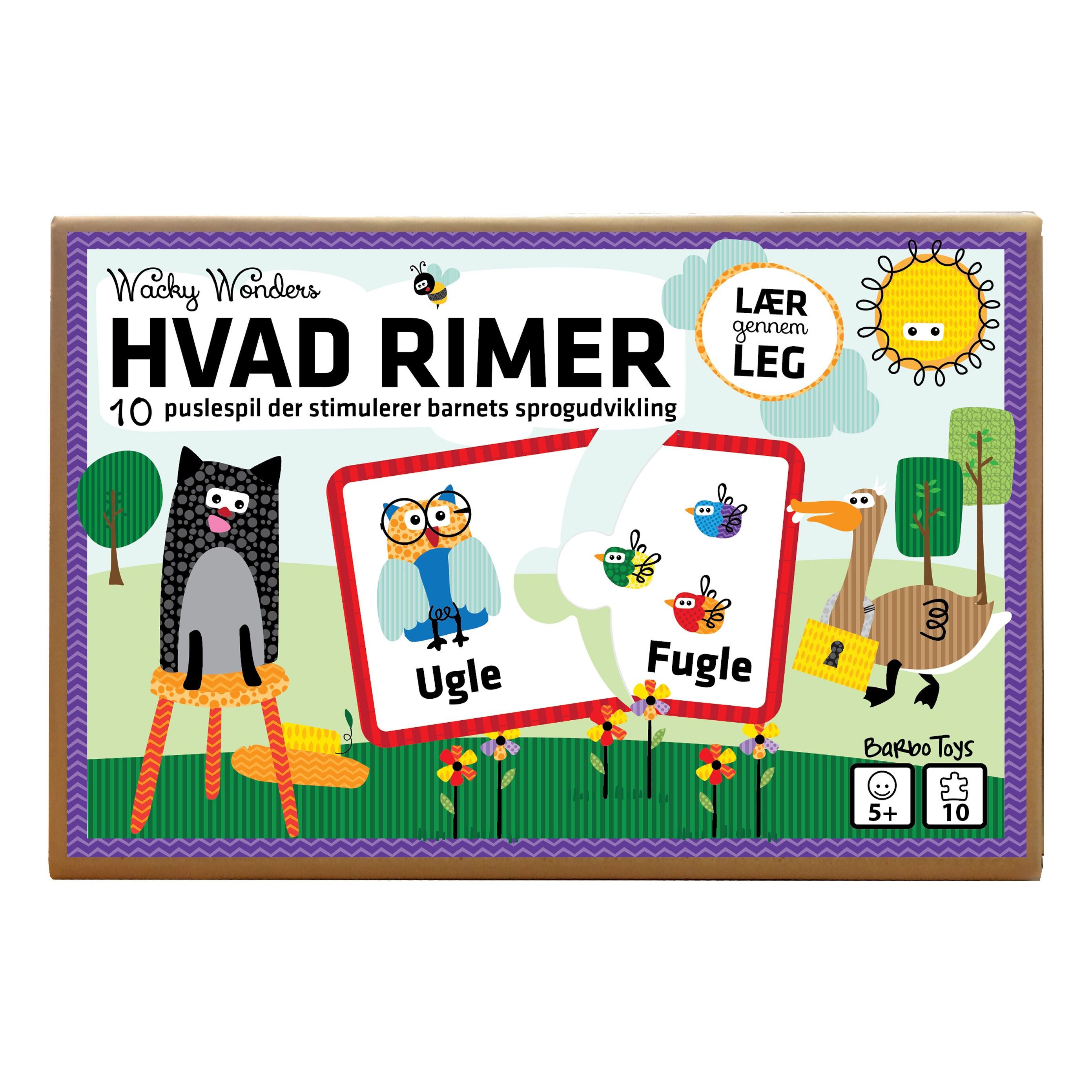Wacky Wonders - Rime Puzzle