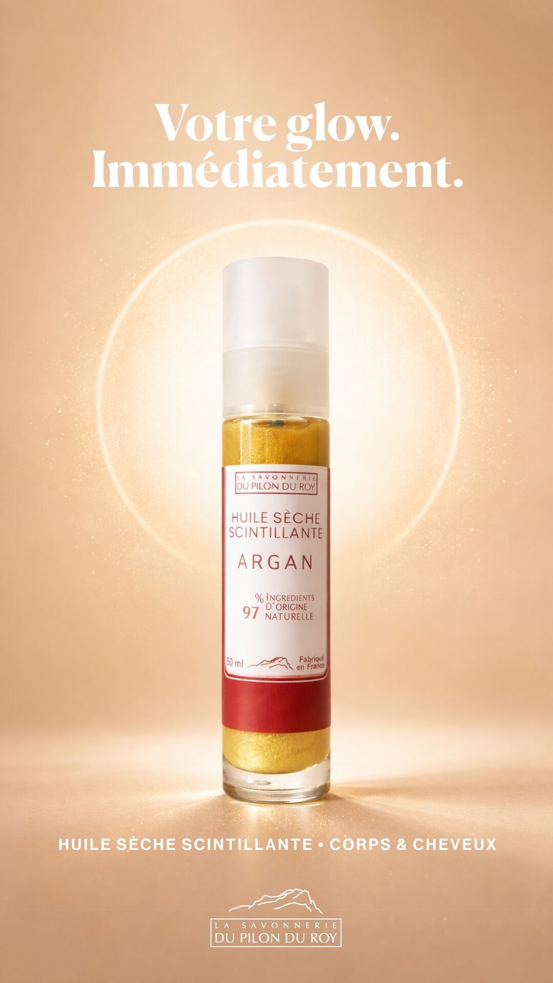 Argan Schimmerndes Trockenöl 50 ml