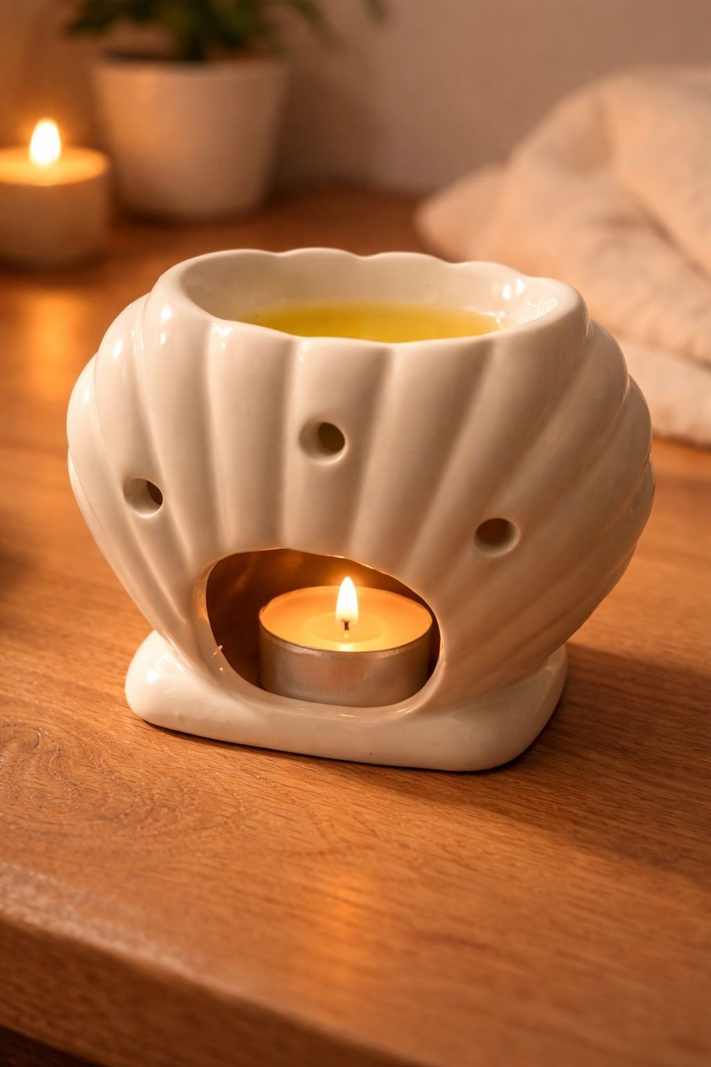 Oil burner - Seashell