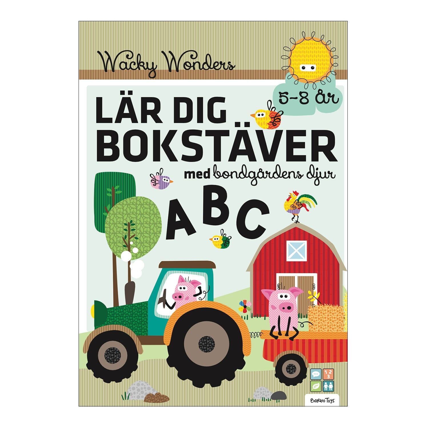 Wacky Wonders - Pysselbok - Lär dig bokstäver (SE)