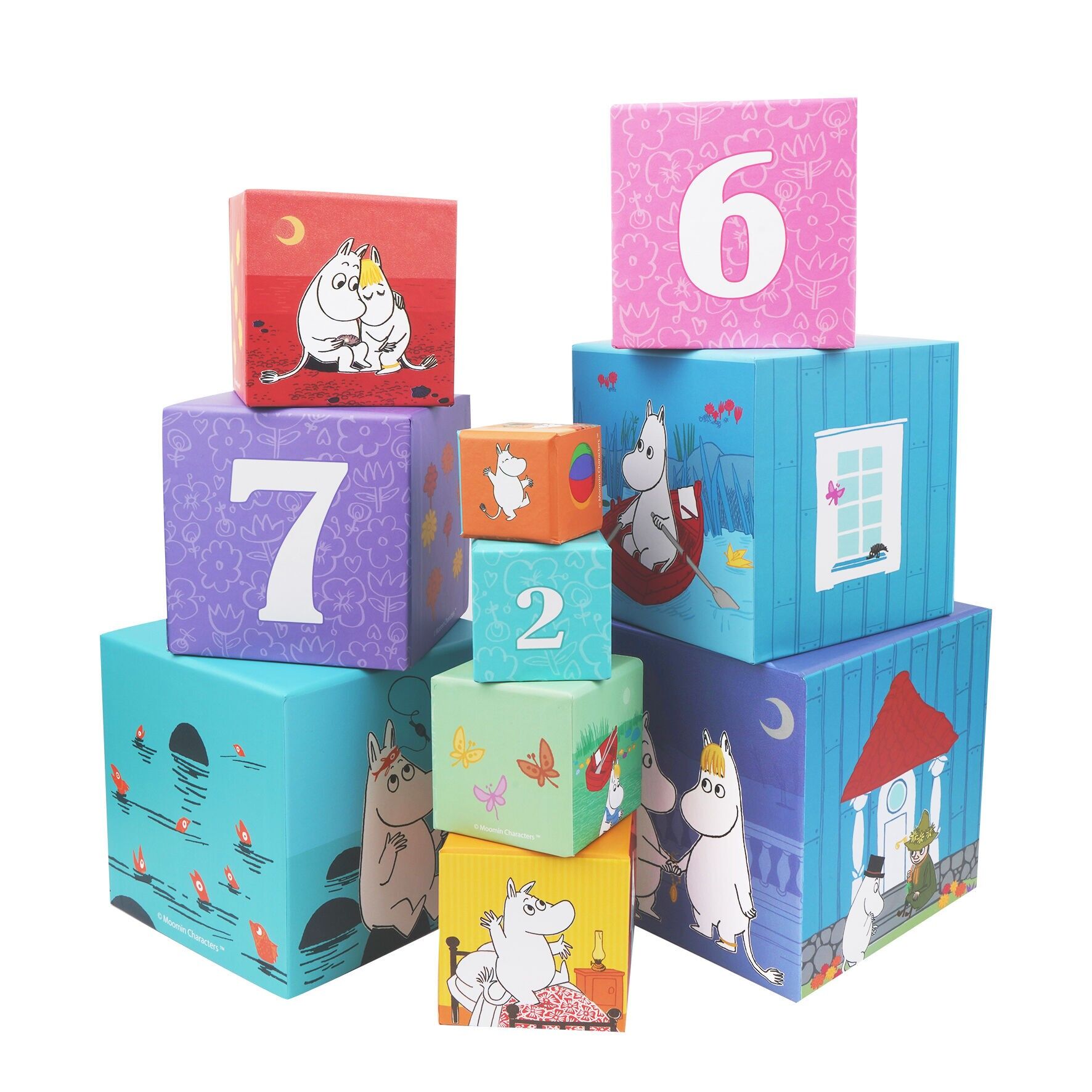Moomin - Stacking Cubes