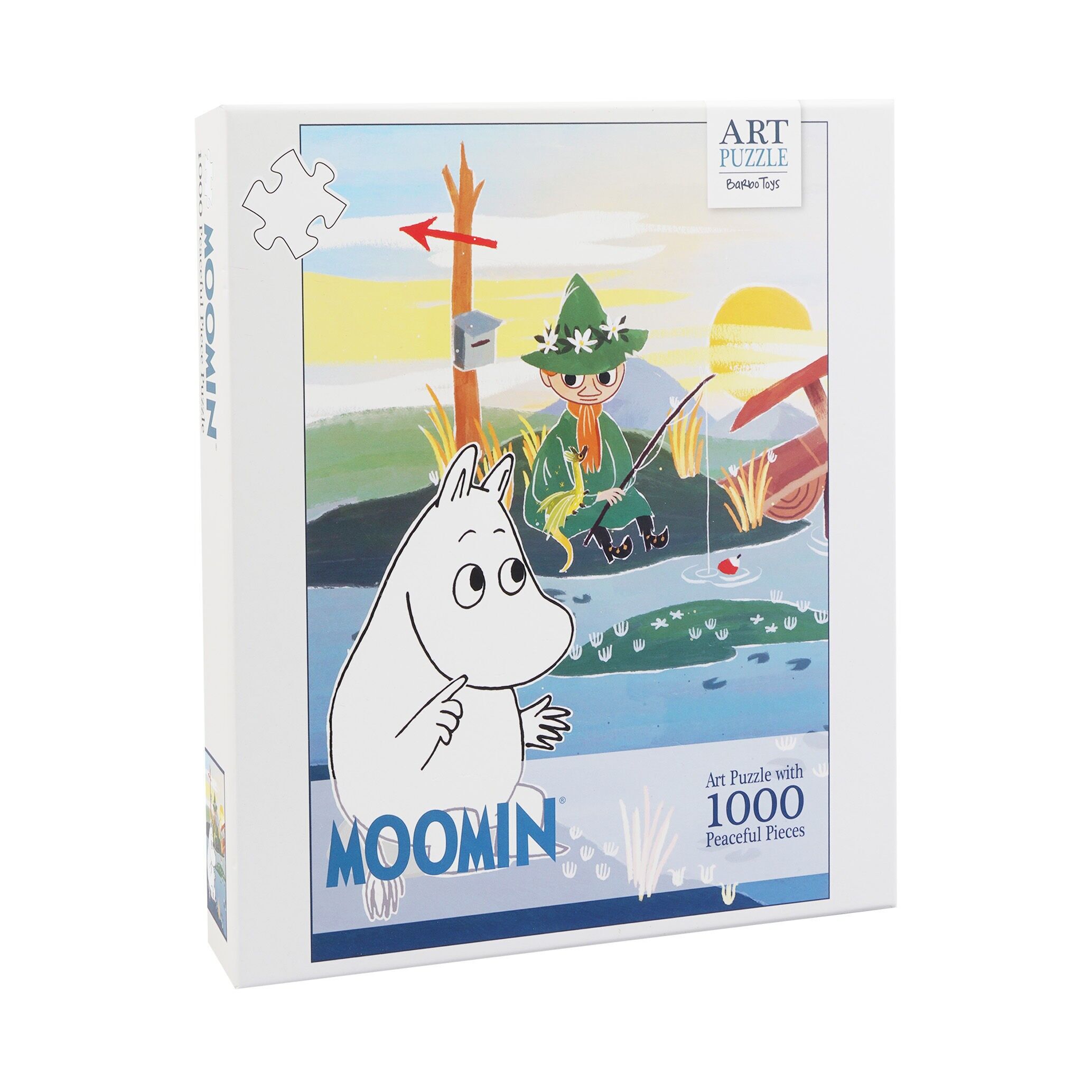 Moomin - Art Puzzle - 1000 pcs - Moomin On Bridge
