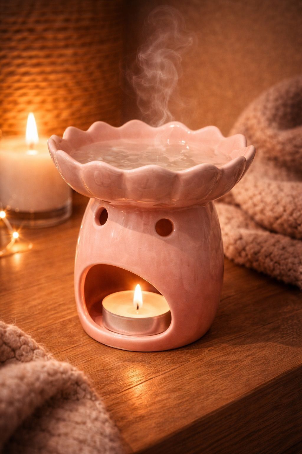 Bruciatore di profumi - Loto rosa