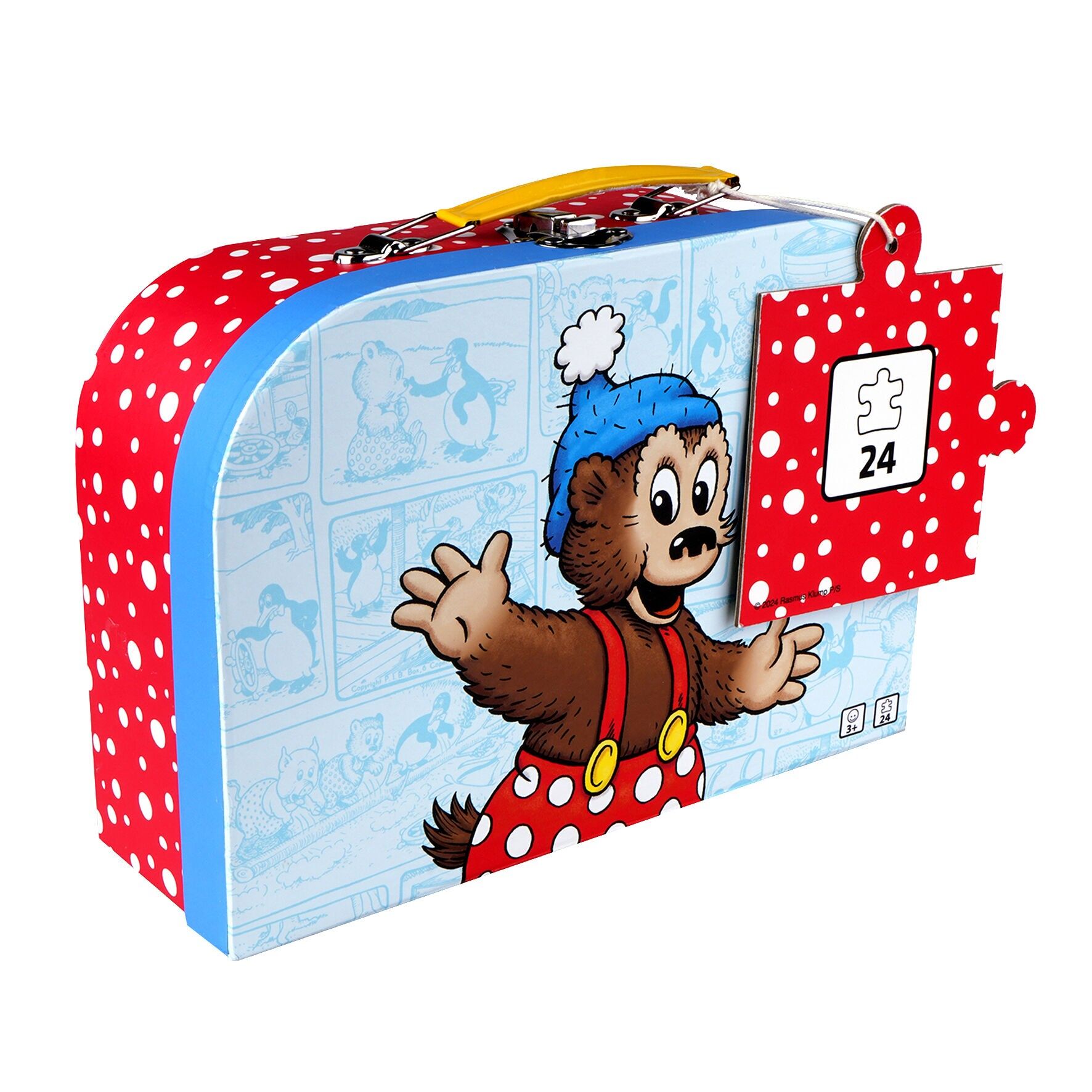 Rasmus Klump - Suitcase with Puzzle