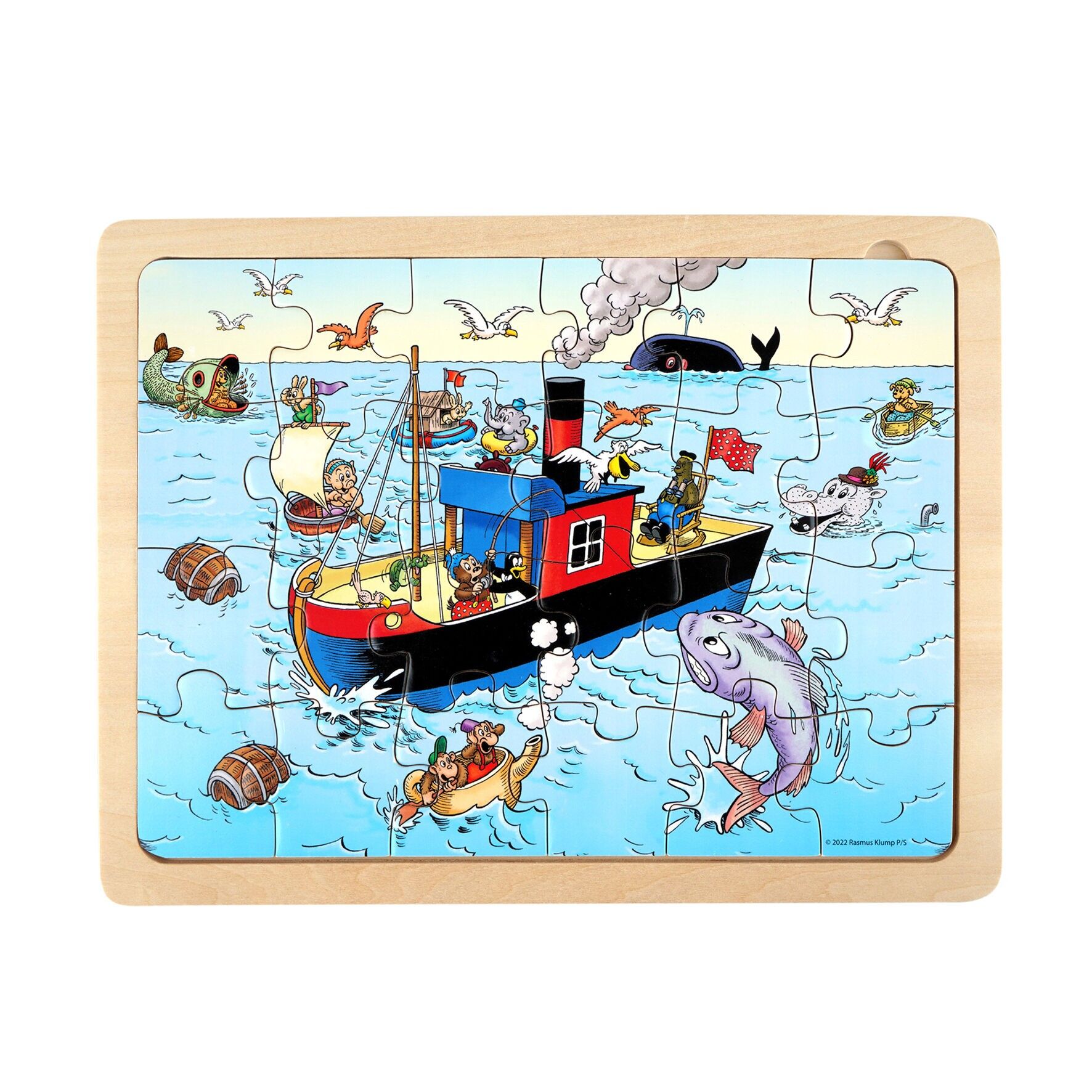 Rasmus Klump - Framed Wooden Puzzle - Mary