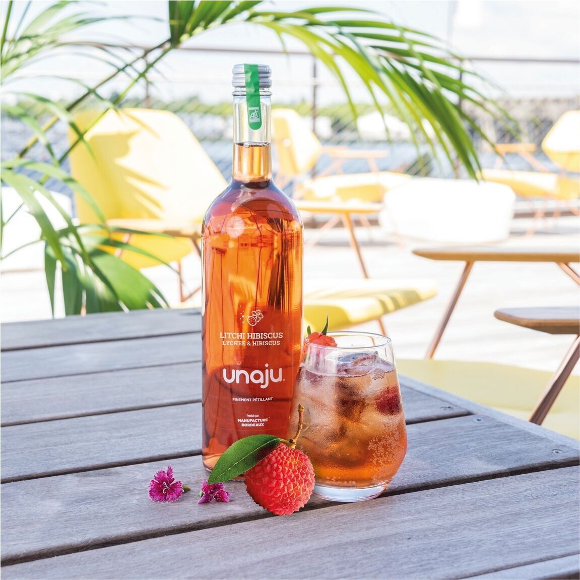 UNAJU LITCHI HIBISCUS - 750 ml