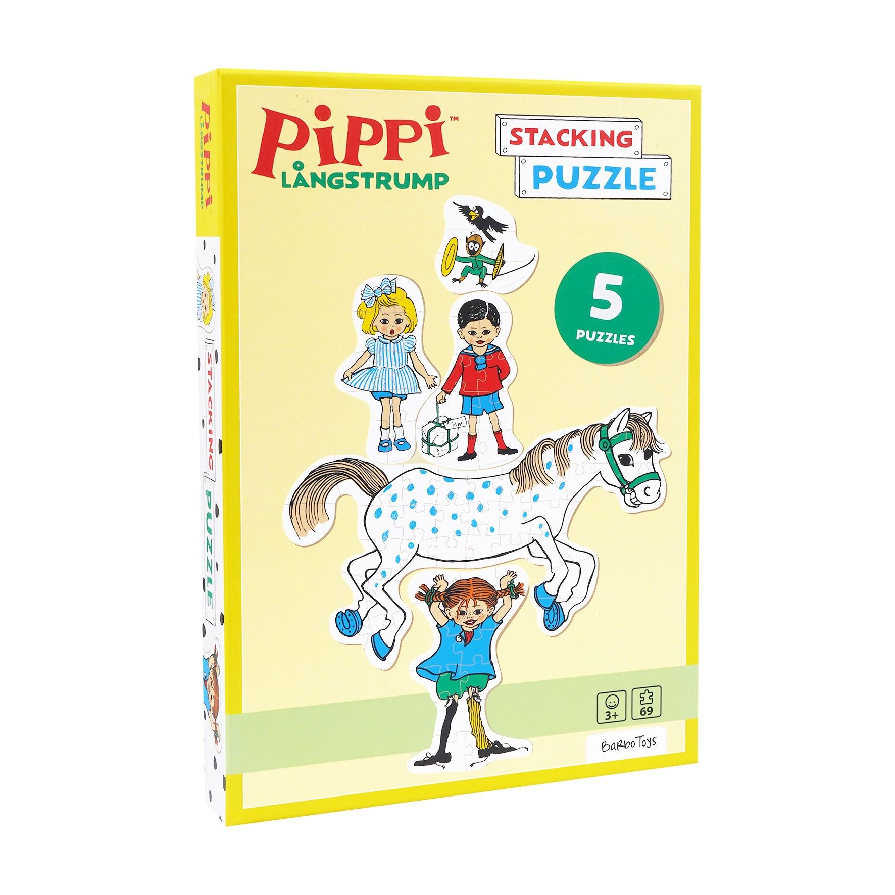 Pippi - Stacking Puzzle - Friends