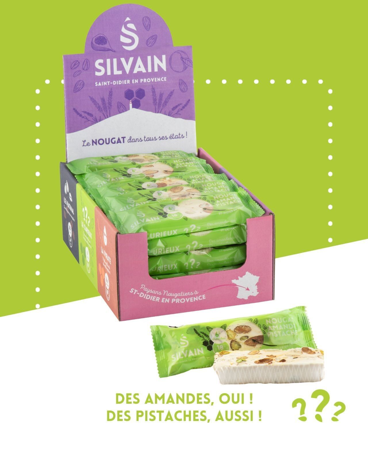 Le curieux, Nougat pistache 30 g