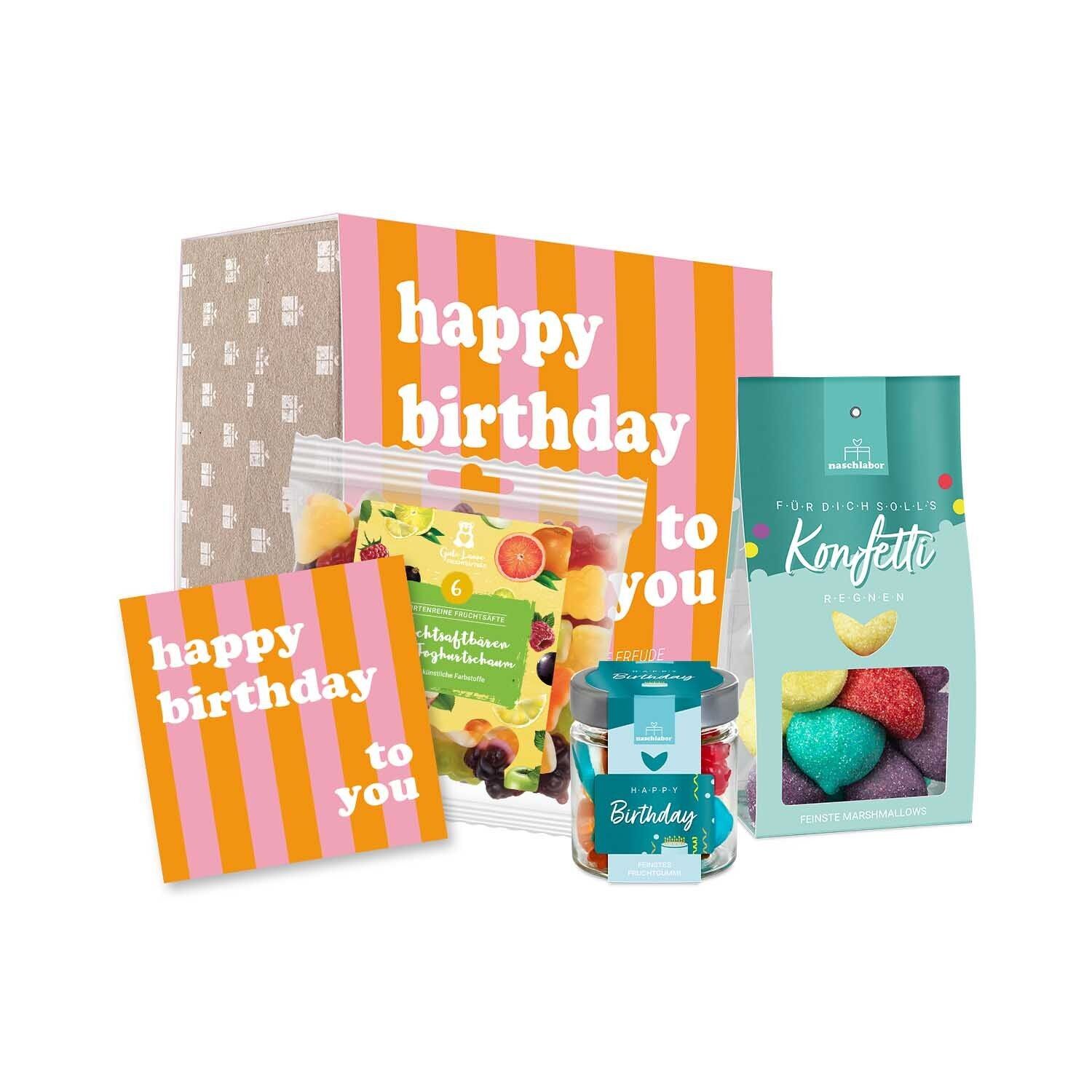 Gift box Happy Birthday To You