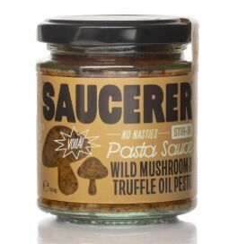 Saucerer- Wild Mushroom and Truffle Pesto Pasta Sauce  (190g)