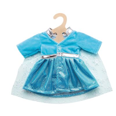 Doll coat "Ice Princess" with cape, size. 35-45 cm