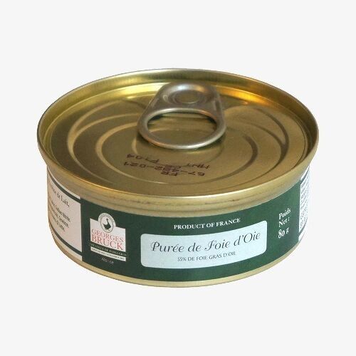 Mousse de foie d'oie "boîte ronde"
