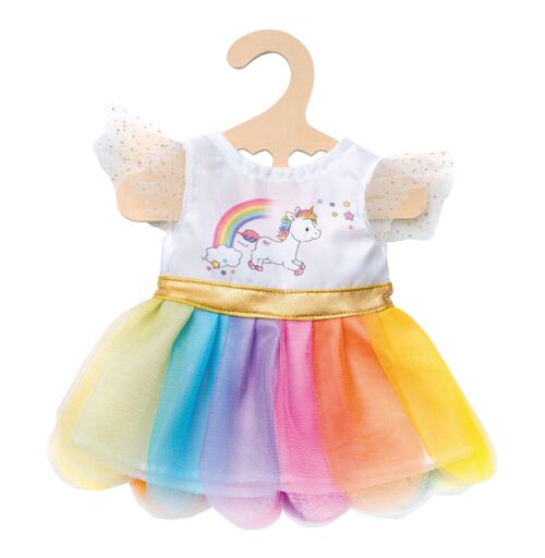 Puppen-Kleid "Einhorn Henri", Gr. 35-45 cm