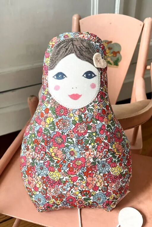 Musikalische Matrjoschka-Puppe - Spieluhr