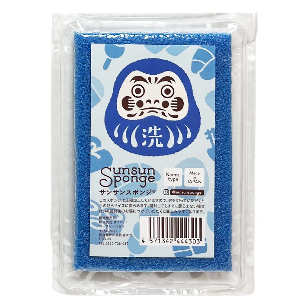 Buy wholesale Daruma Sponge Label SunSun Sponge Blue: simplicity ...